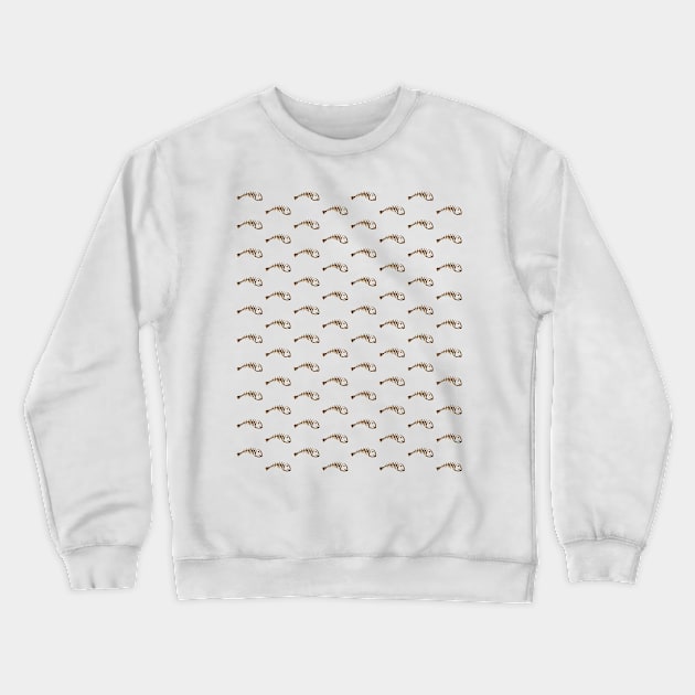 Fish Bone Crewneck Sweatshirt by Jiestore